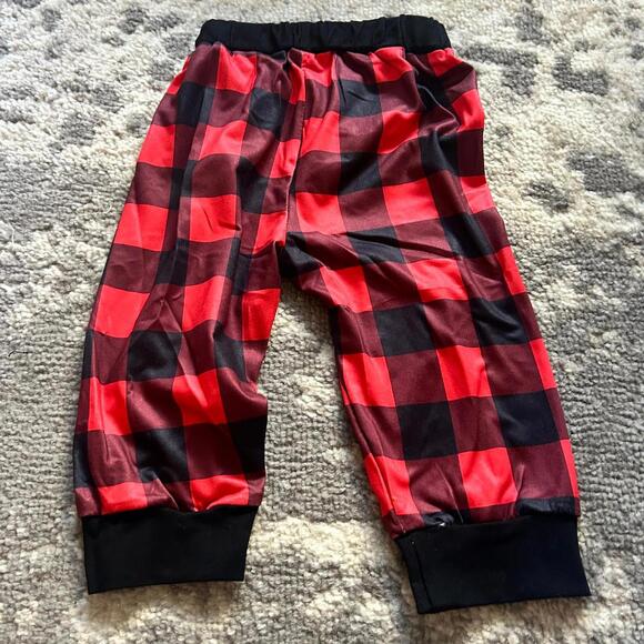 Baby Boy Two-Piece Christmas Theme Outfit Onesie Pants 3-6 Months (NWT) - Picture 5 of 6